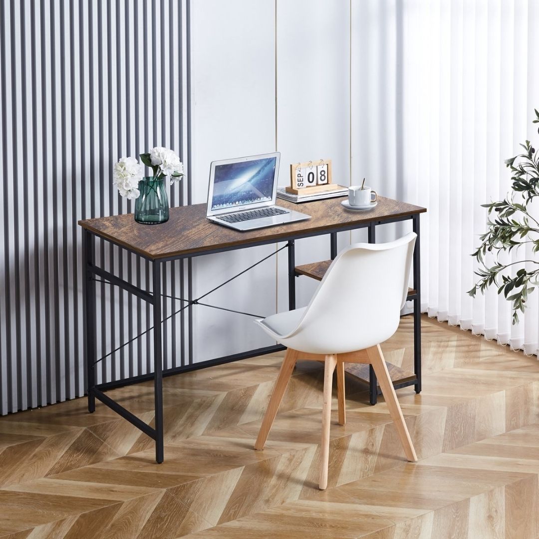 Lina® Computertafel Met 2 Schappen