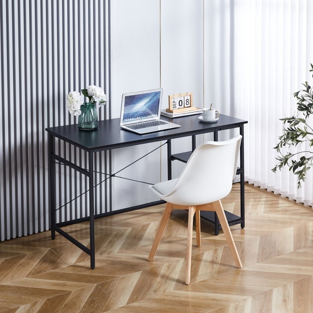 Lina® Computertafel Met 2 Schappen