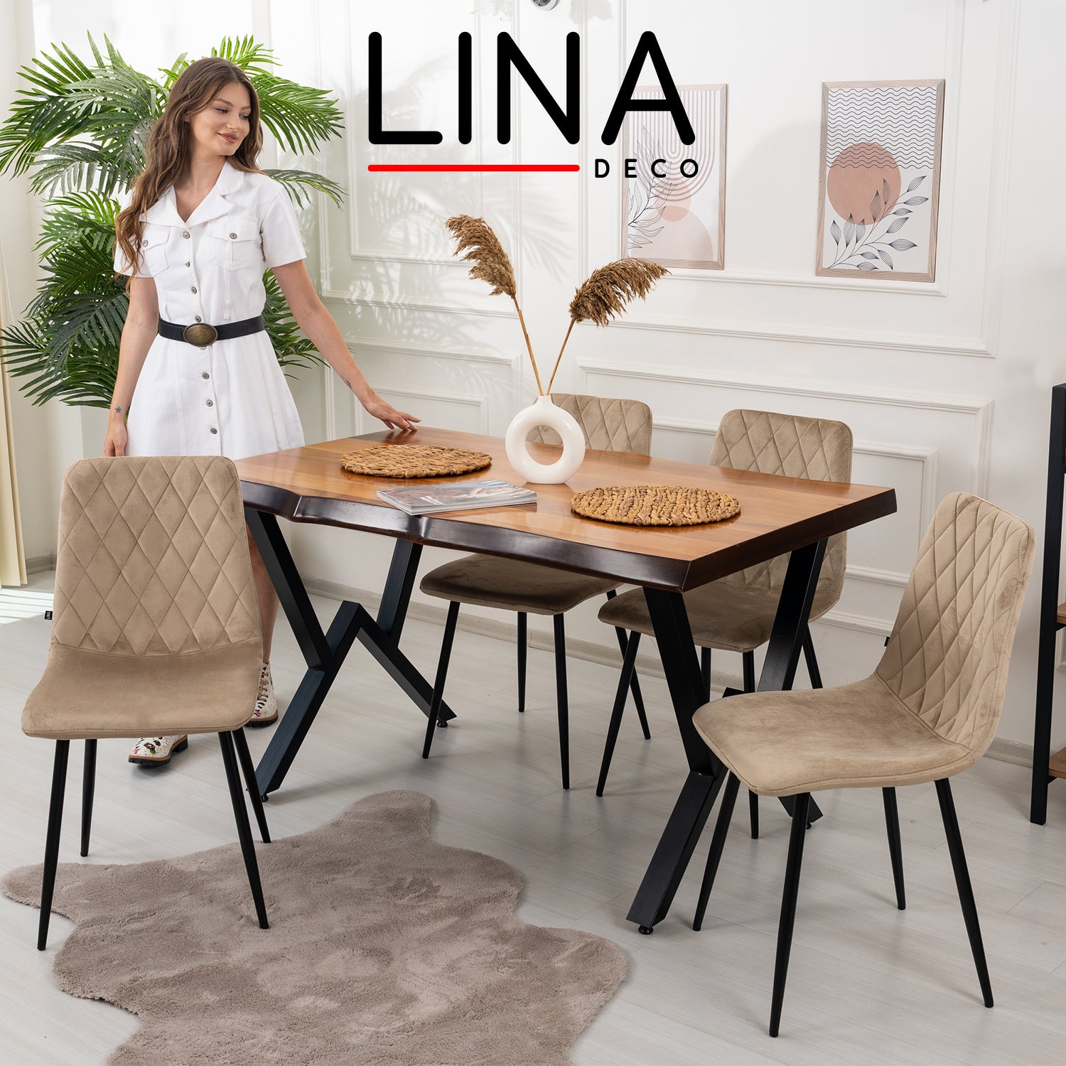 Lina® Elisia Eetkamerstoel