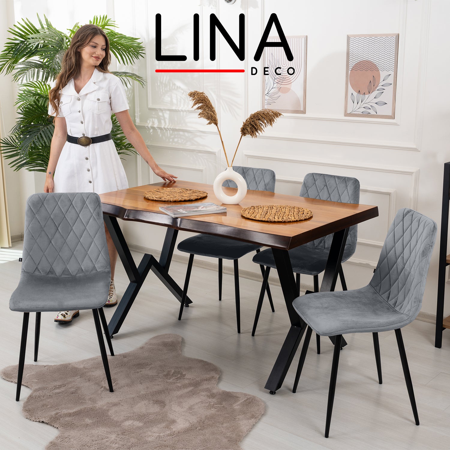 Lina® Elisia Eetkamerstoel