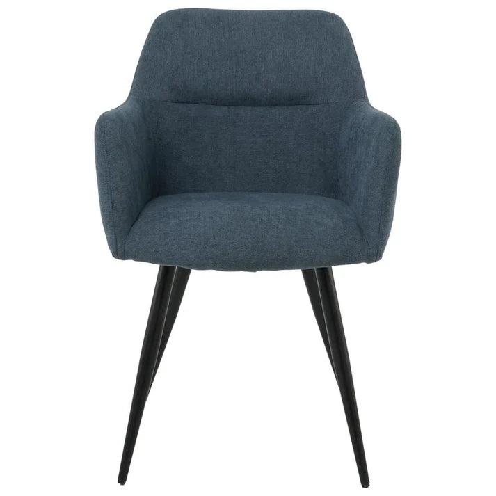 Lina® Nova Eetkamerstoel - Blauw - Set van 4