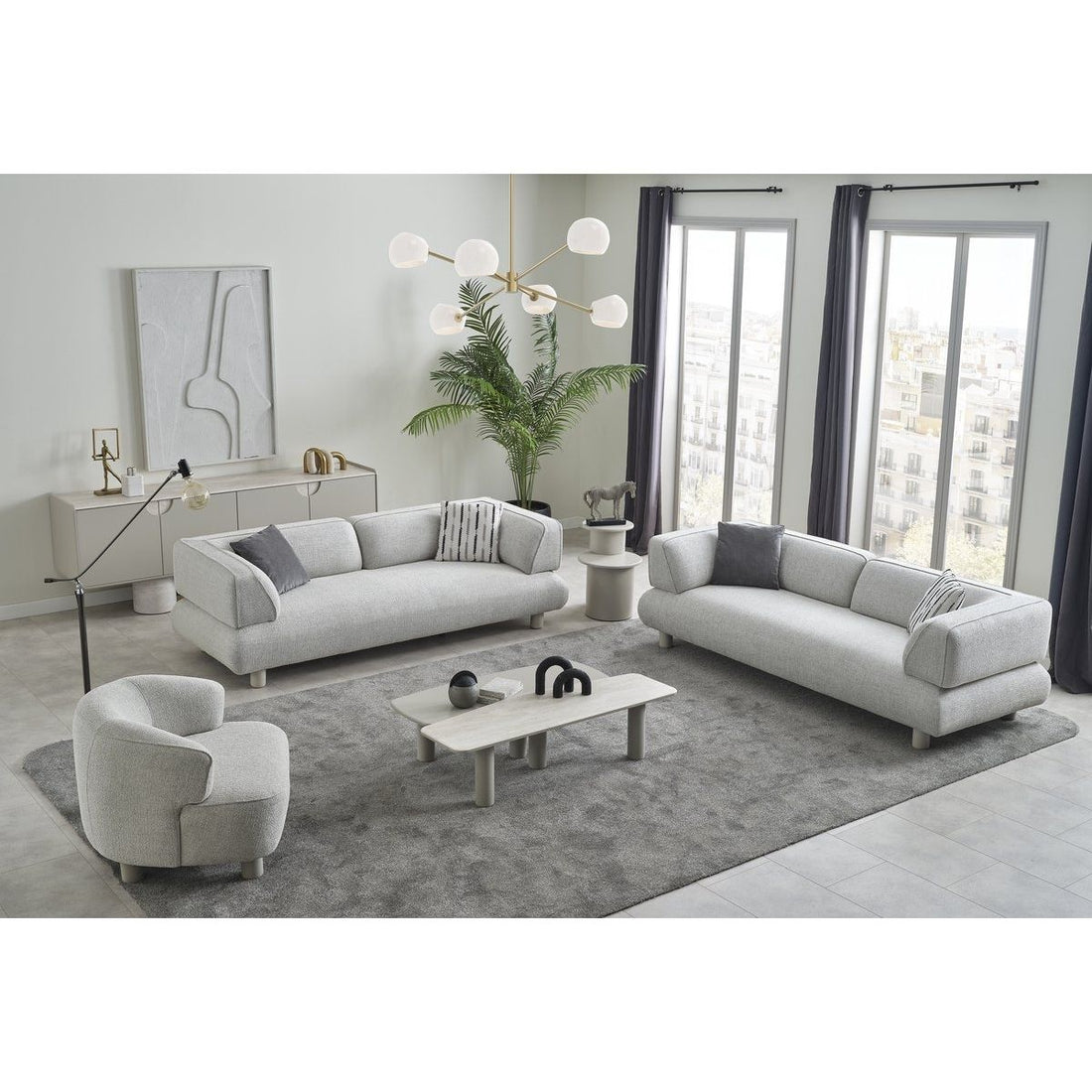 Lina® - Bonyy Bankstel - 3+2+1 - Zitsbank