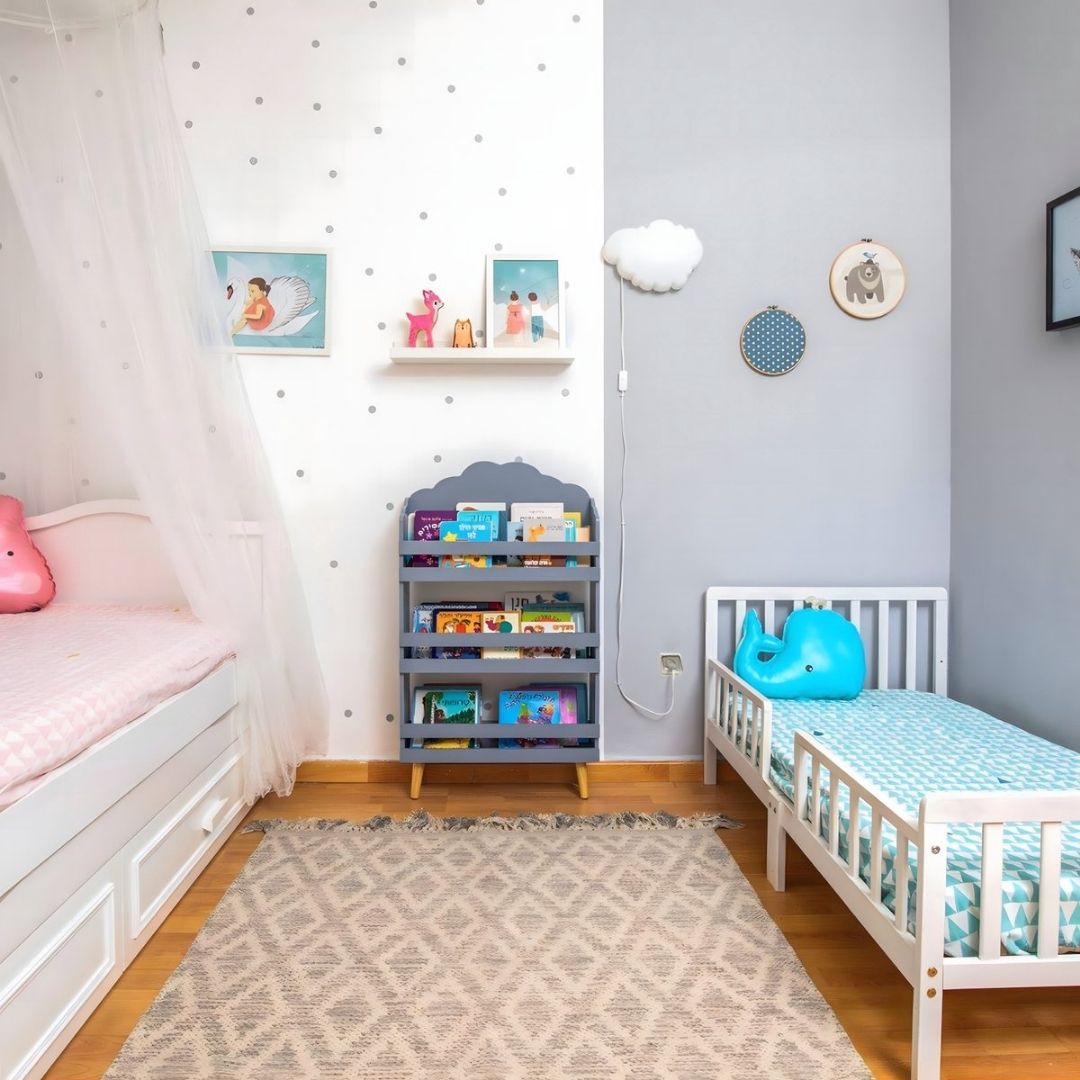 Children's bookcase, white cloud, Atmosphera designer for indoor use Children's bookcase, white cloud, Atmosphera designer for indoor use
