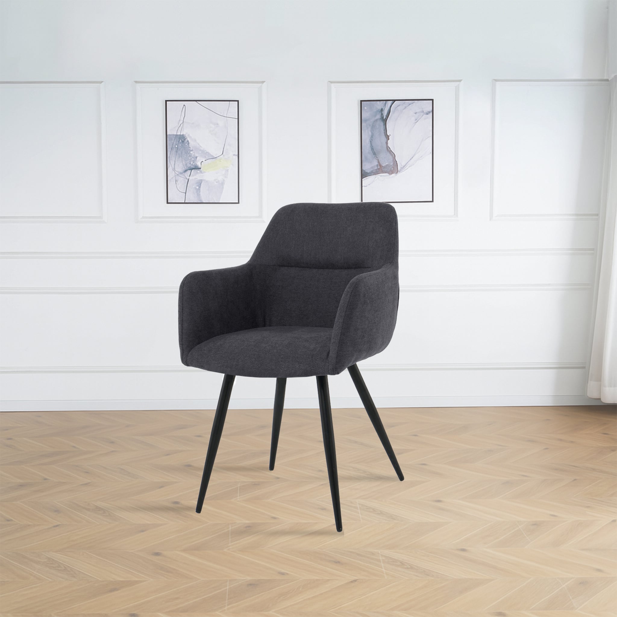 Lina® Nova Eetkamerstoel - Zwart
