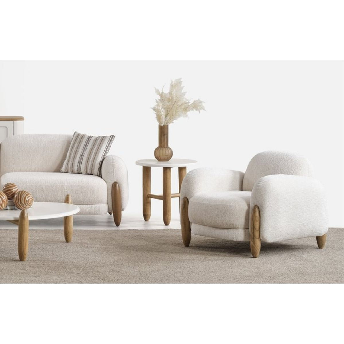 Lina® - Fabio Bankstel - Scandinavische 1-Zitsbank